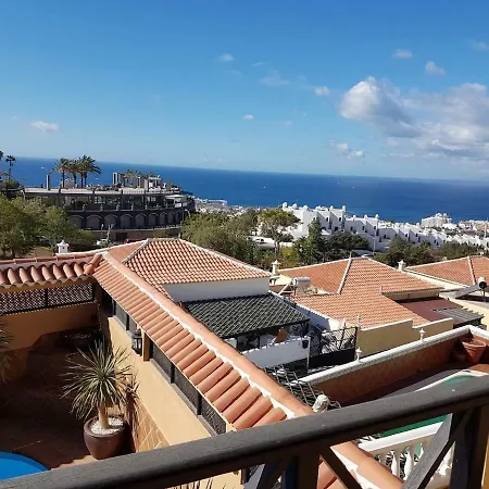 Madera With Private Pool, Wonderful Sea-view, Terrace, Bbq, Wifi, Wintergarden * Costa Adeje (Tenerife)
