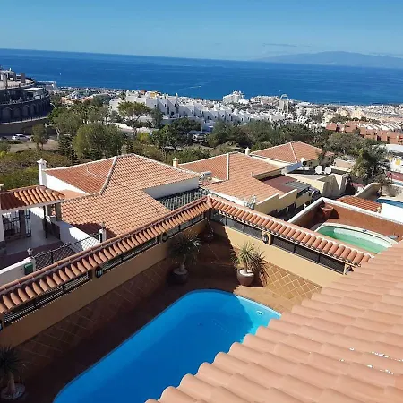 别墅 Madera With Private Pool, Wonderful Sea-view, Terrace, Bbq, Wifi, Wintergarden